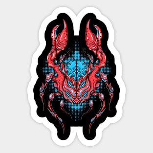 red crab Sticker